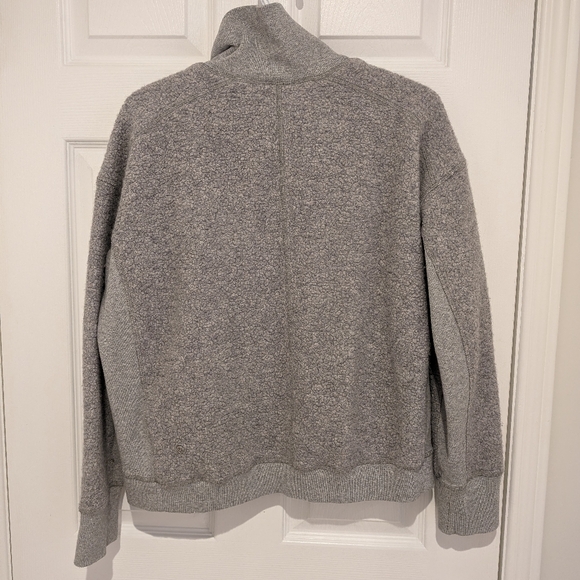 Lululemon standout sherpa quarter zip sweater size 8 - Picture 2 of 4